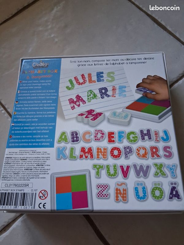 Alphabet box à tamponner (image 2)