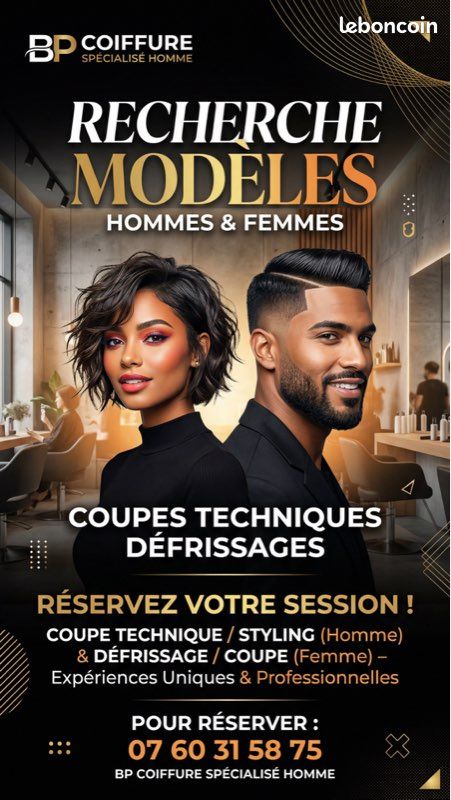 Modèle coiffure (image 1)