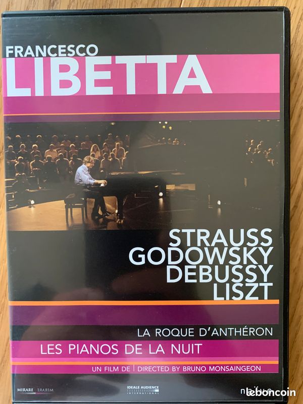 Francesco Libetta - La Roque d'Anthéron DVD neuf (image 1)