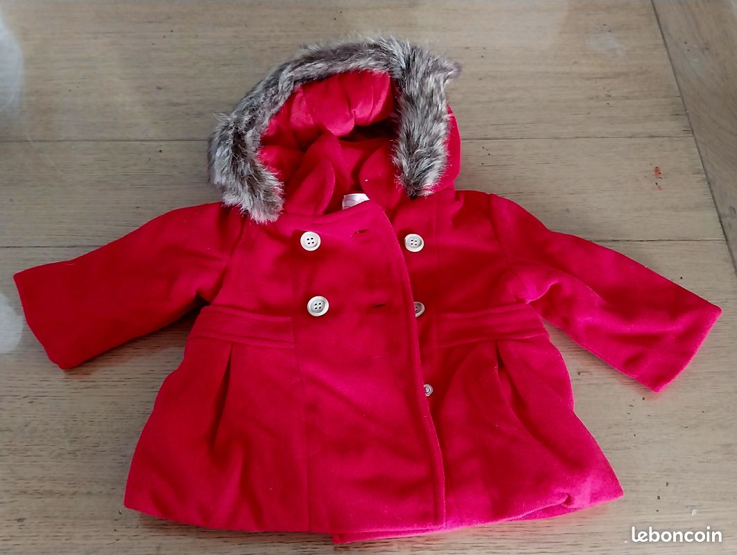 Manteau fille 6mois neuf (image 1)