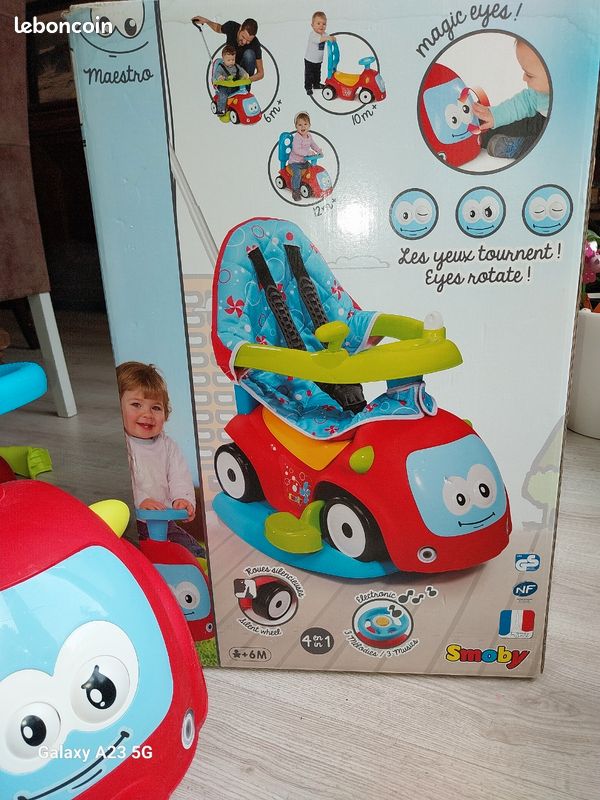 Ride On Porteur Maestro Smoby Porteur Maestro