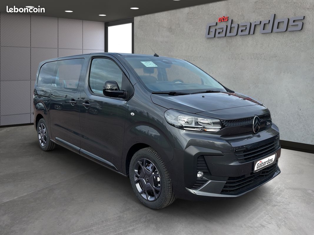 Citroën Jumpy Fg DOUBLE CABINE 5 PLACES + OPTIONS L2 2.0 HDI 180 EAT8 TITAN GREY Diesel (image 9)