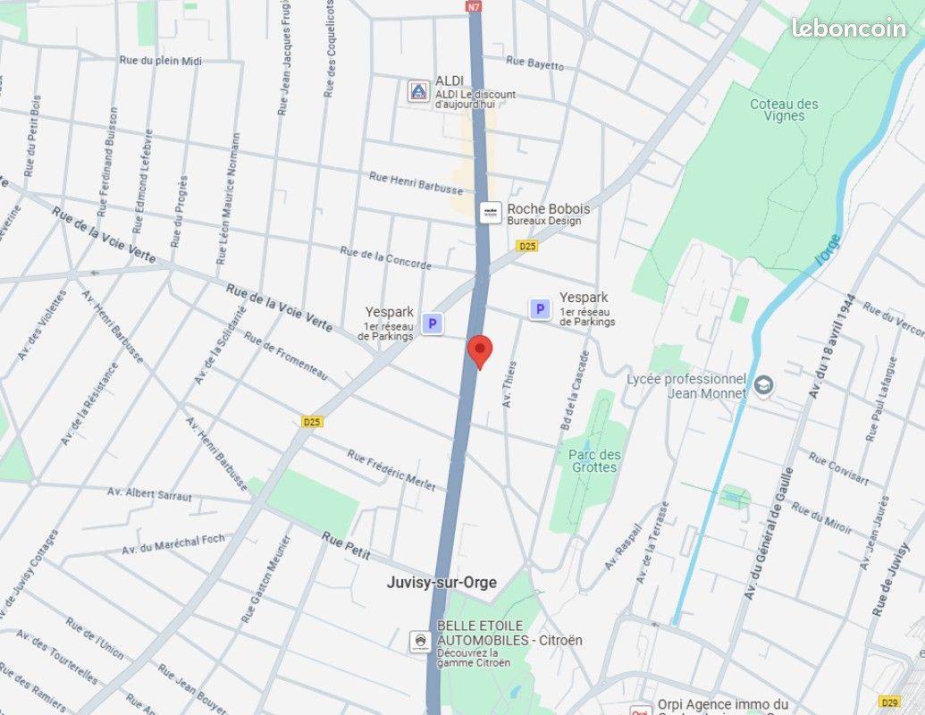 Parking Juvisy Sur Orge · à Juvisy-sur-Orge · 77 €/mois