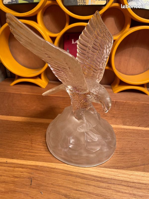Boîte à Bijoux En Cristal Décor Aigle - Occasion, Idéale Pour Ranger Vos Trésors