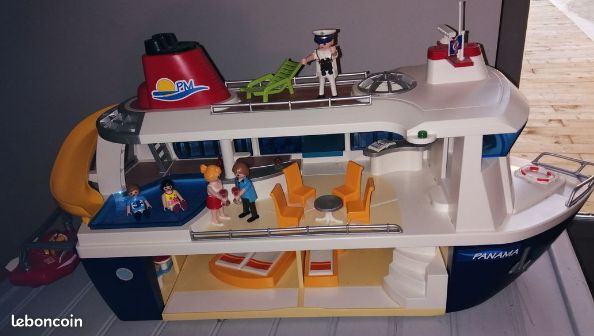Lot playmobil bateau de croisiere hopital pédiatrique (image 1)