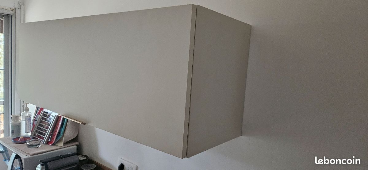 Meuble Haut Cuisine Neuf Cuisinella Blanc 120 Cm (image 4)