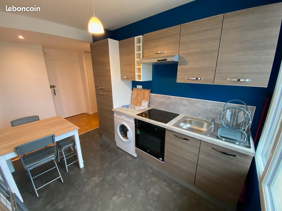 Splendide T2 entièrement rénové avec balcon et proximité des commerces - Limoges 87000 Centre-Hôtel de Ville Emailleurs (image principale 0)