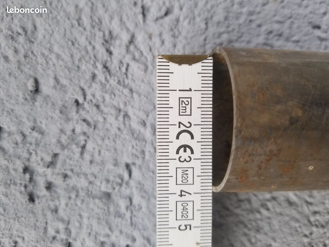 Poteaux piquets acier inox 173 cm cloturee (image 2)