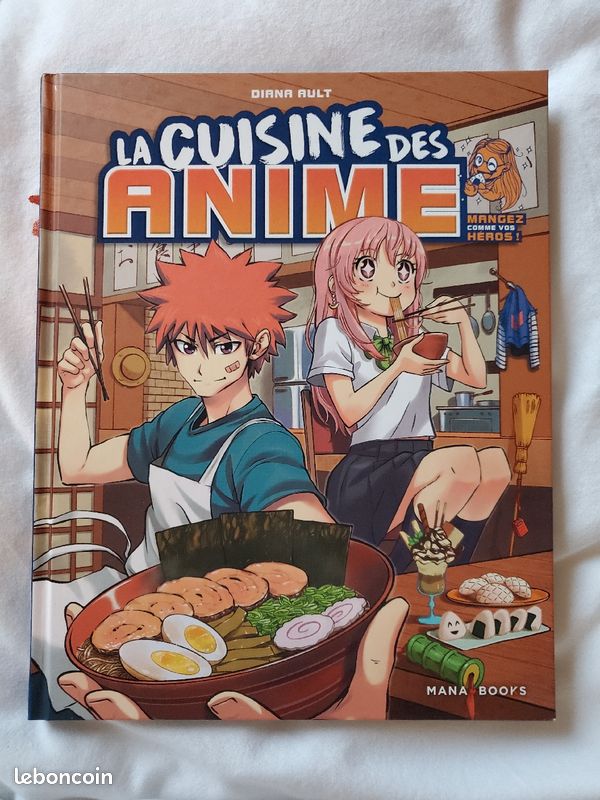 Livre La cuisine des animés (image 1)