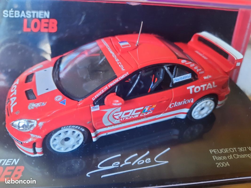 Miniature 1:43 – Citroën C4 WRC – Sébastien Loeb