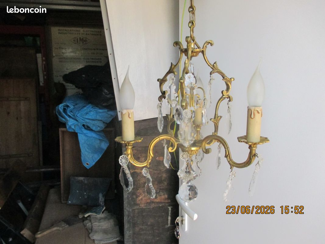 Lustre en Bronze (image 1)