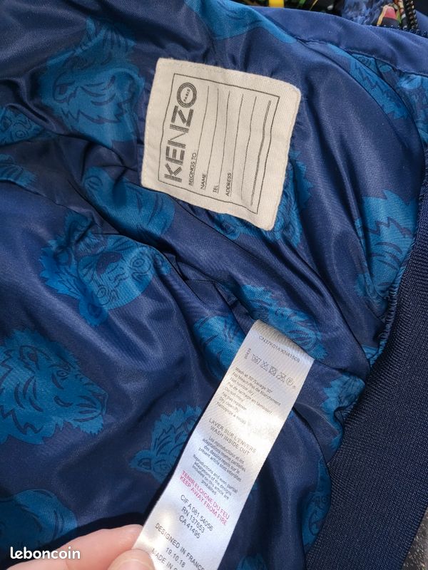 Doudoune Kenzo Paris – 8 ans – capuche amovible (image 7)