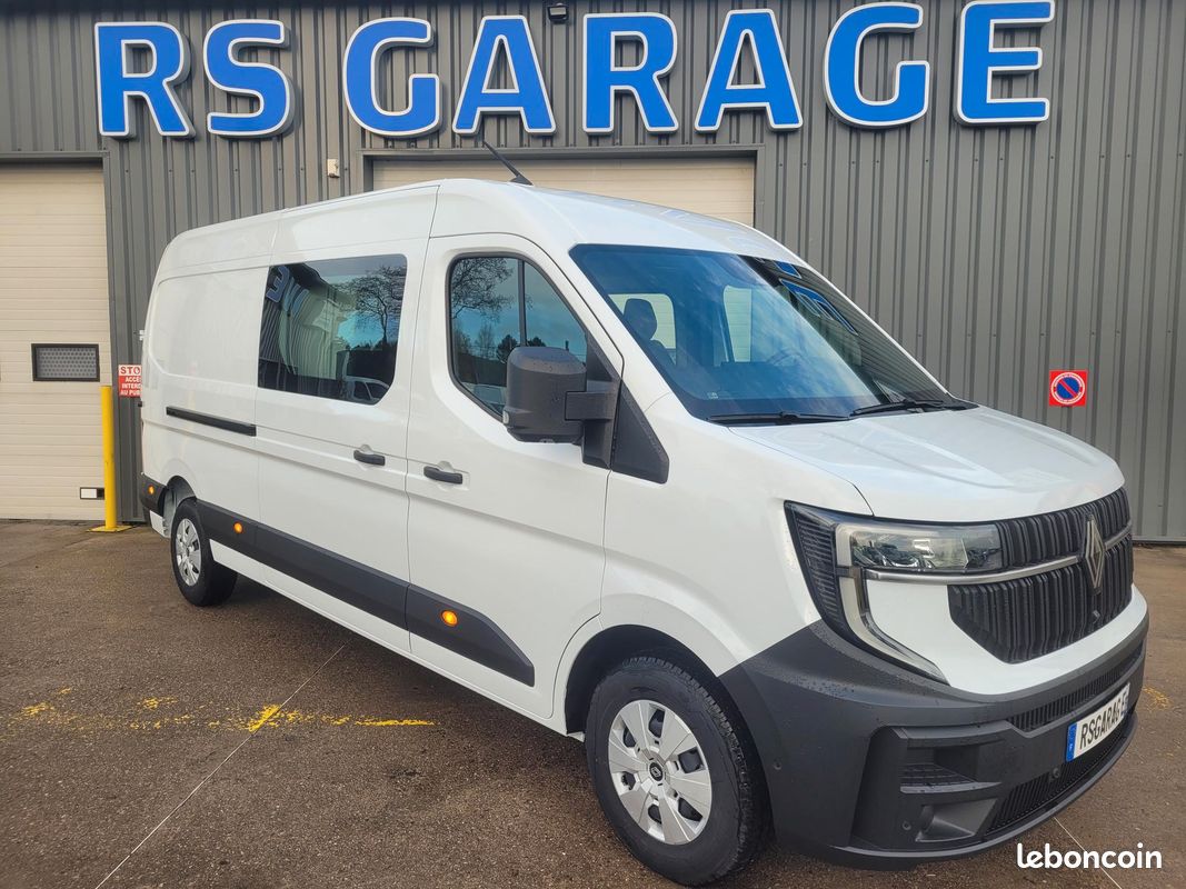 RENAULT MASTER IV L3H2 FOURGON 2.0 Blue DCI 170 EXTRA CABINE APPROFONDIE FIXE 07 PLACES NEUF avec HABILLAGE BOIS COMPLET + CAMÉRA + RADARS AVANT-ARRIERE-LATÉRAUX + CLIM AUTO ( Prix Vente 38 990 HT ) (image 1)