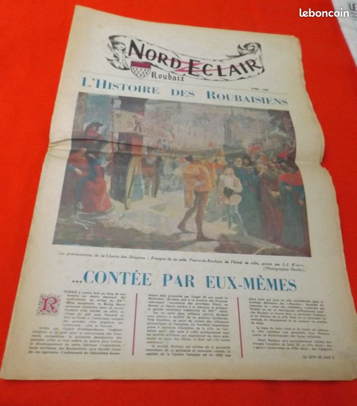 Lot Vieux Papiers Facture Journaux Brochures Collectionneur 15 (image 6)
