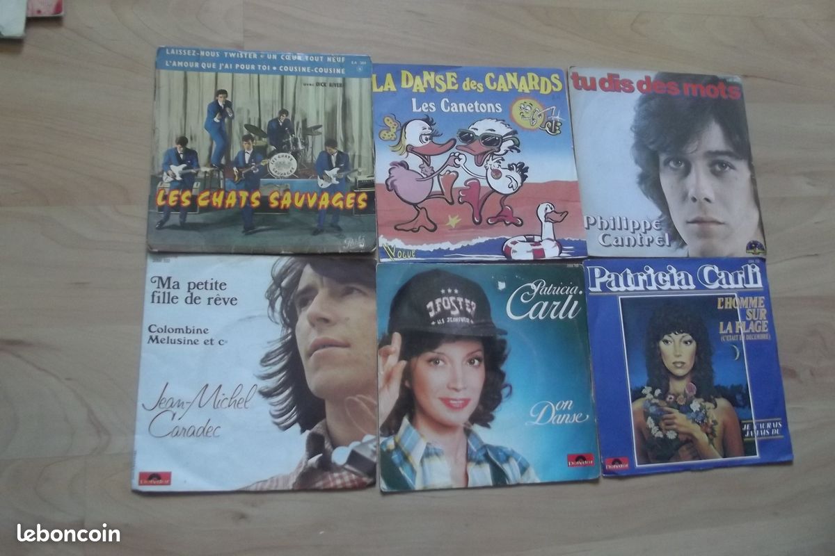 56 disques 45 tours divers C (image 4)