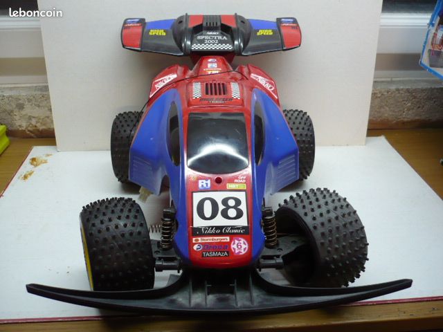 Boss Cat Buggy Nikko RC Vintage, Voiture Télécommandée Des Années 80, état Correct