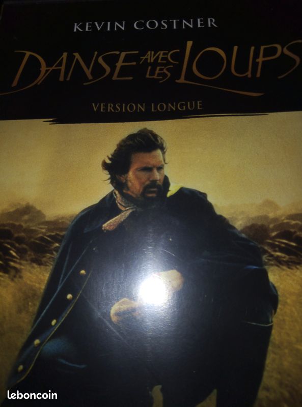 DVD grand film DANSE AVEC LES LOUPS version longue. TBE (image 1)