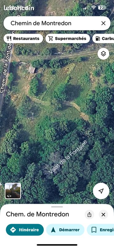 Terrain 5000m2 · à Salinelles · 23 500 €