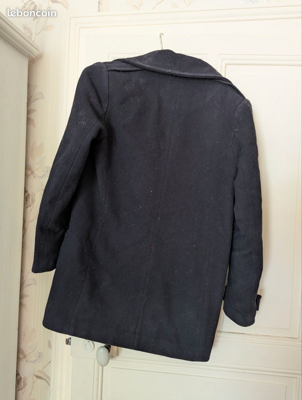 Manteau bleu marine (image 4)