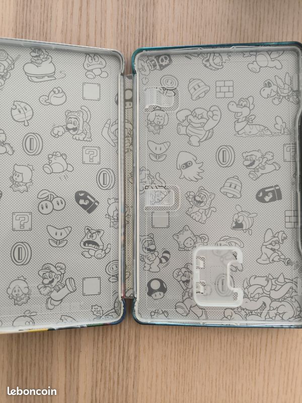 Steelbook Super Mario 3D World + Bowser's Fury Nintendo Switch - Boîtier Métal Seul (sans Jeu) - Comme Neuf, Vendeur Pro