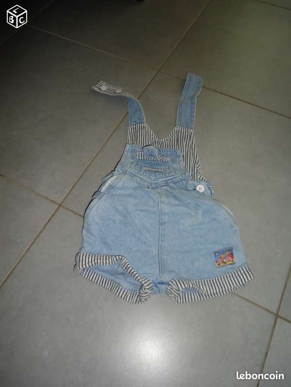 Salopette jean (6 mois) (image 1)