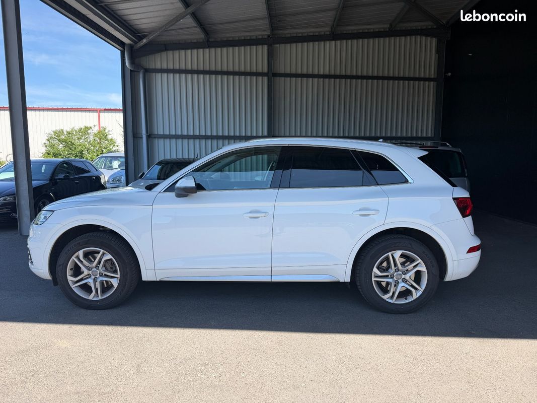 AUDI Q5 Q5 2.0 TDI 163 CV S tronic 7 Quattro Design + CAMÉRA + ATTELAGE + CLIM AUTO + KEYLESS + HAYON ÉLEC (image 6)