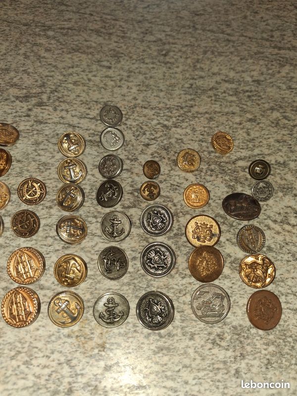 Lots de boutons anciens (image 3)