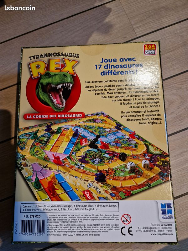 Jeu de société Rex Tyrannosaurus neuf timtim08 (image 2)