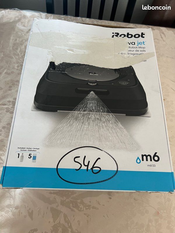 IRobot Braava jet robot laveur de sols connecté M6 M6133 (image 2)