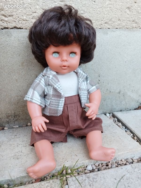 Poupée Ancienne Française Ste SGDG – 37 Cm, Tête En Composition, Vintage