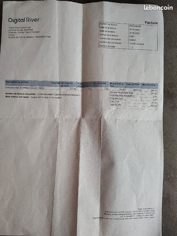 Motorola Edge 30 128 gb 8go Ram (image 6)