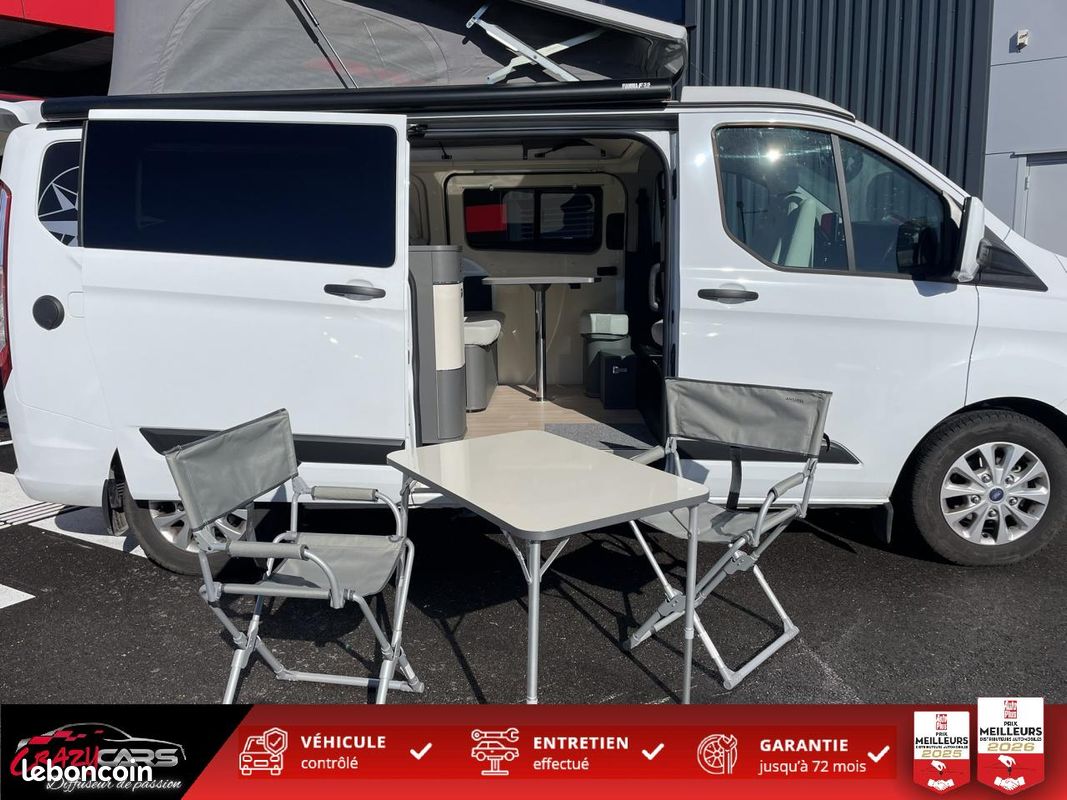 Westfalia custom nugget plus ford kelsey 2.0 ecoblue 170 - cam - camper pack - toit relevable (image 28)