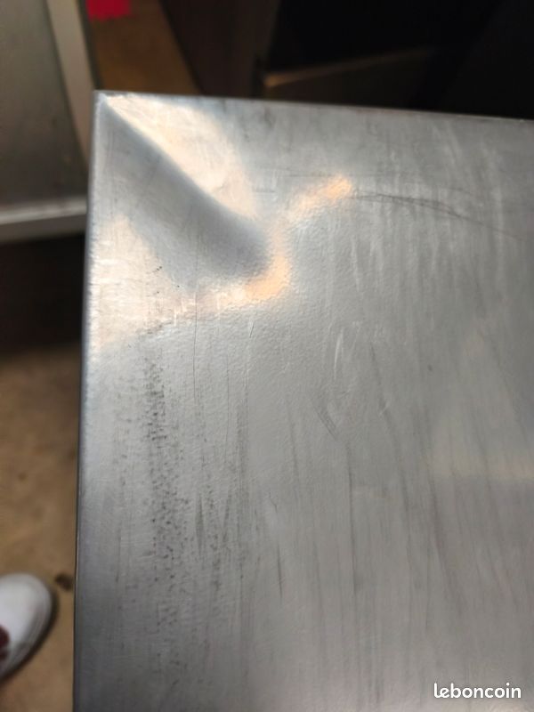 Meuble caisson de bureau 3 tiroirs sur roulettes blanc gris avec clés (image 4)