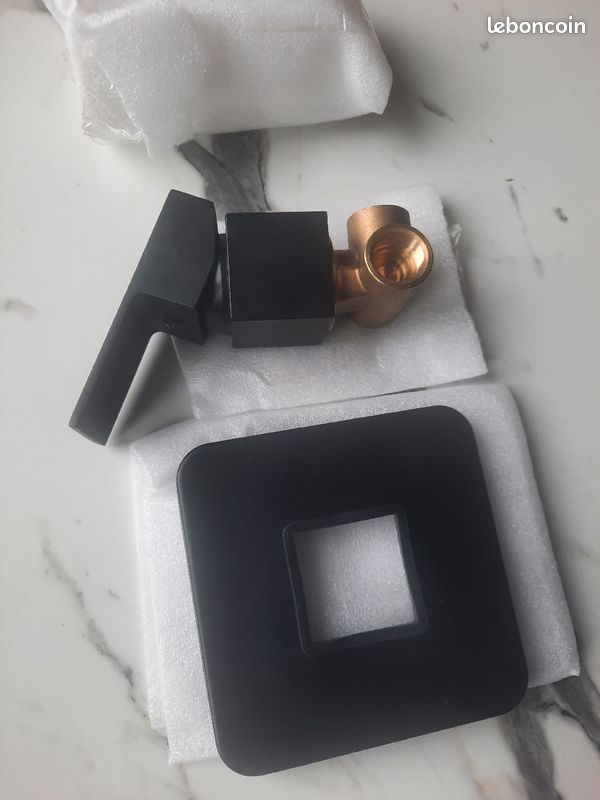 Mitigeur noir encastrable robinet (image 2)