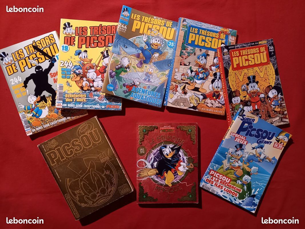 BD Collections Mickey - Picsou - Pif - Placid Muzo - Titi - Pim Pam Poum... (image 8)