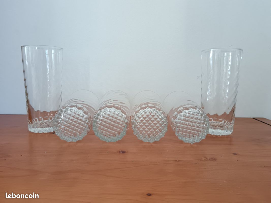 Lot 6 verres à orangeade vintage marque Shell (image 3)