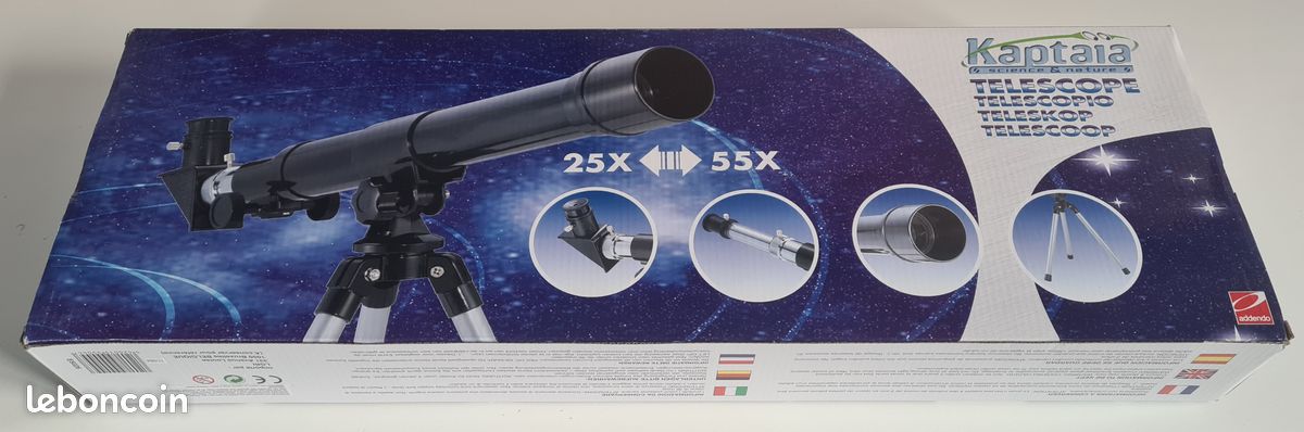 Télescope pour enfants accessoire pour structure de jeux
