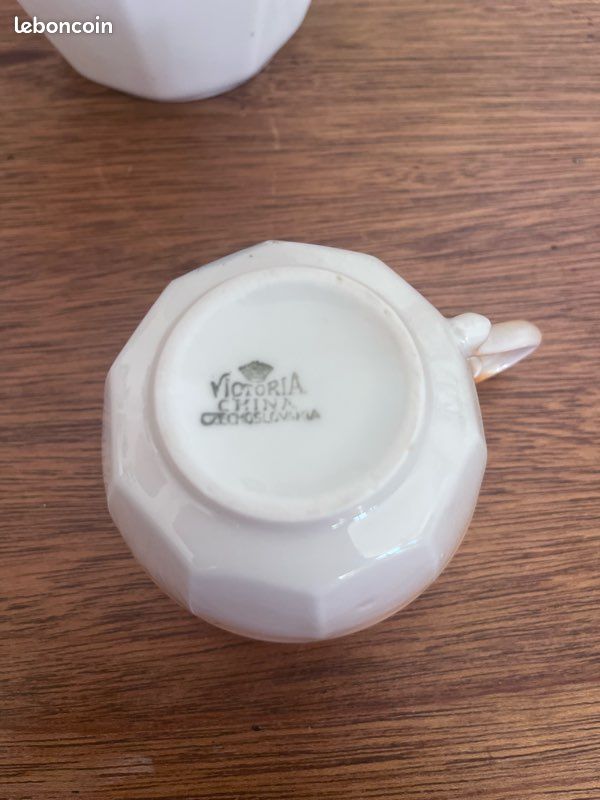 Cafetière / théière en porcelaine art deco (image 5)