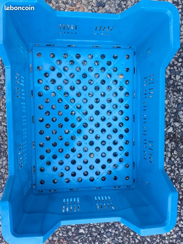 Caisse plastique solide dimension 50 x 40 x 25 (image 2)