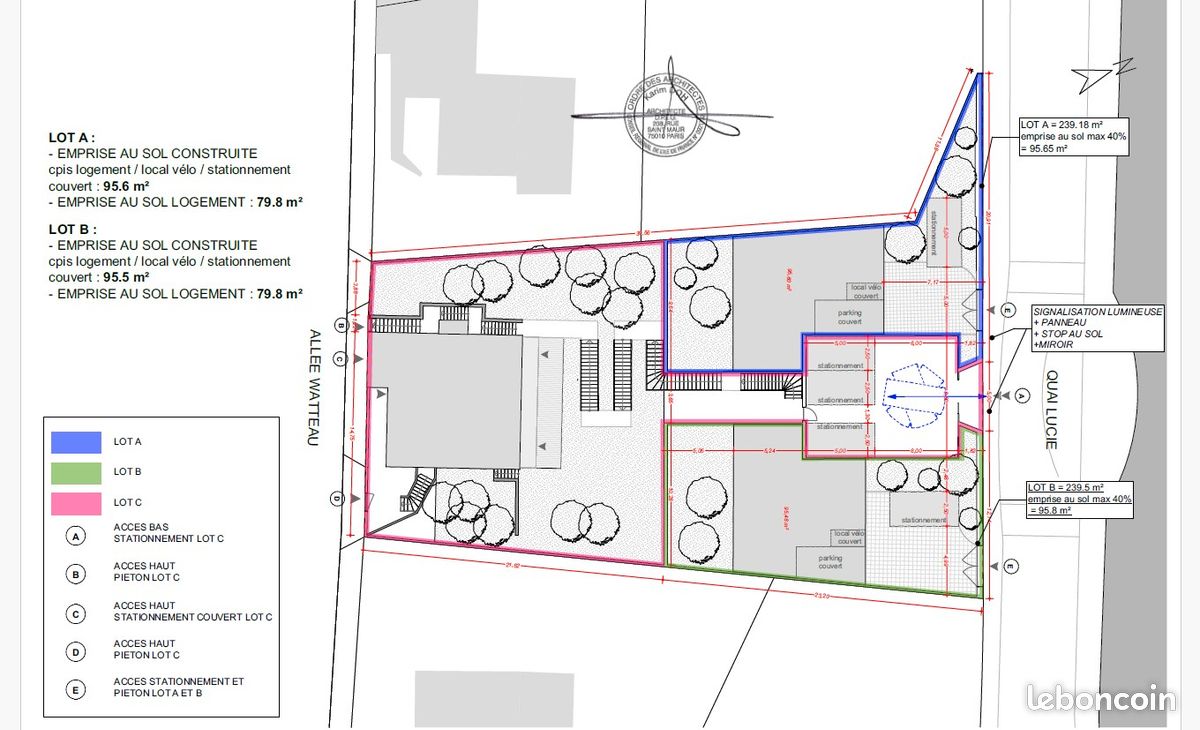 Terrain 240 m² · à Bry-sur-Marne · 240 m² · 250 000 €