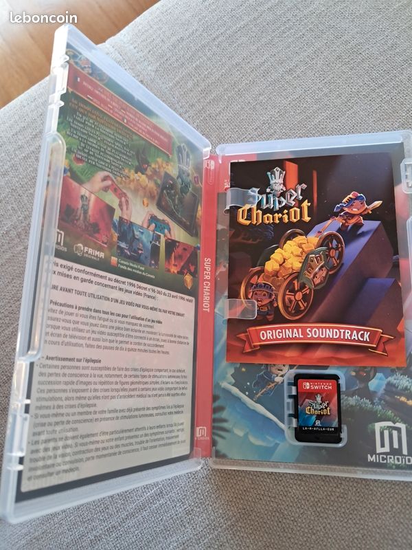 Jeu de switch super chariot - Jeux vidéo