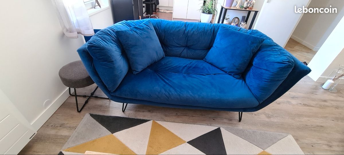 Vends Ensemble canapé et tapis (image 1)
