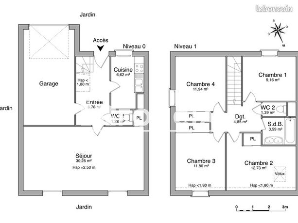 Maison a louer roissy-en-brie - 5 pièce(s) - 100 m2 - Surfyn