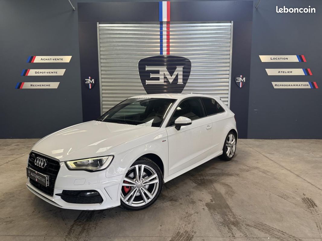 AUDI A3 S-Line Quattro 2.0 TDI 184CH BV S-tronic / CARPLAY / Radar Avant & Arrière / (image 1)