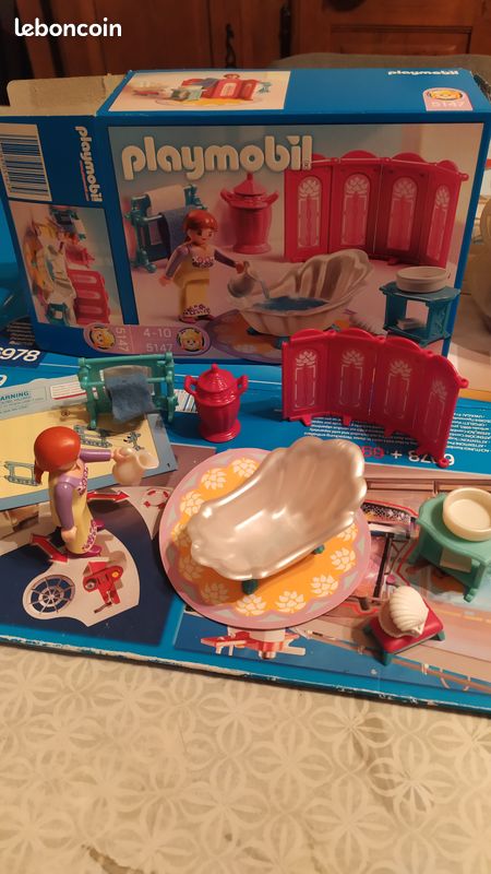 Salle de bain princesse playmobil 5147 (celmarie) (image 1)