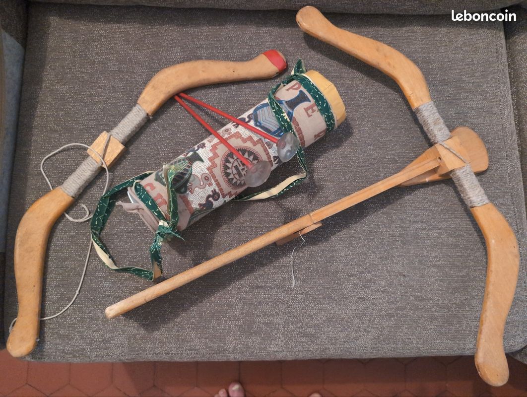 Ensemble arc arbalète carquois jeune enfant (image 1)