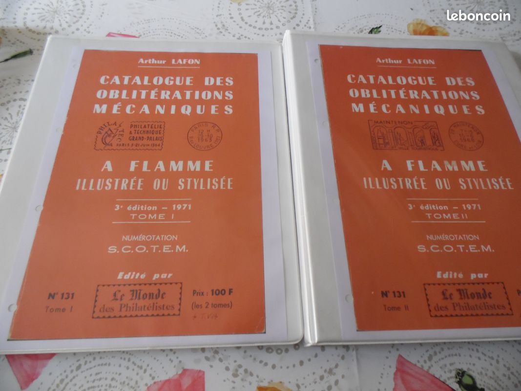 Catalogue philatélique oblitération mécaniques (image 1)