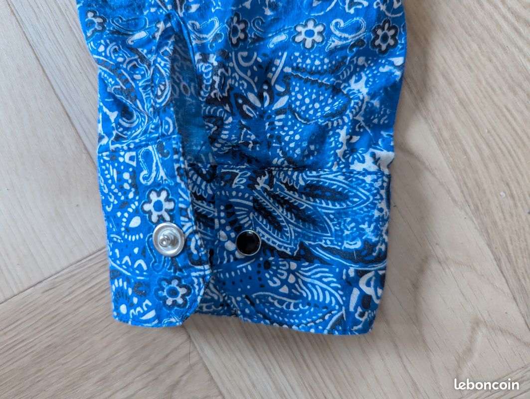 Chemise femme coton imprimée (image 5)