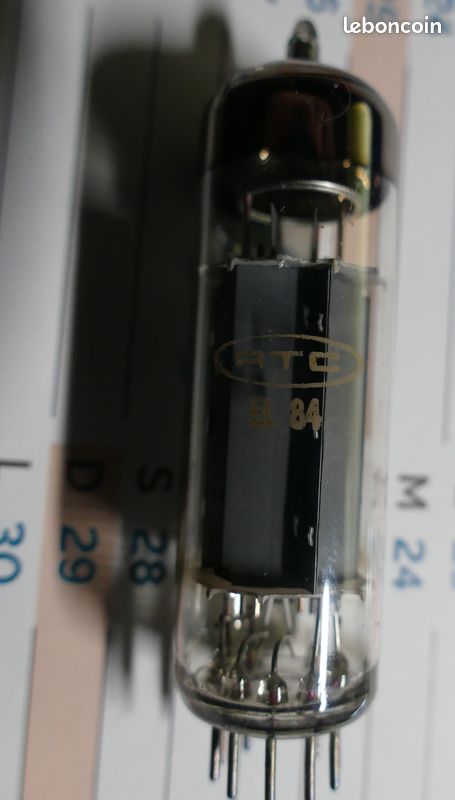 Lot 7 tubes EL84 testés – 2 paires appairées + bonus (image 7)