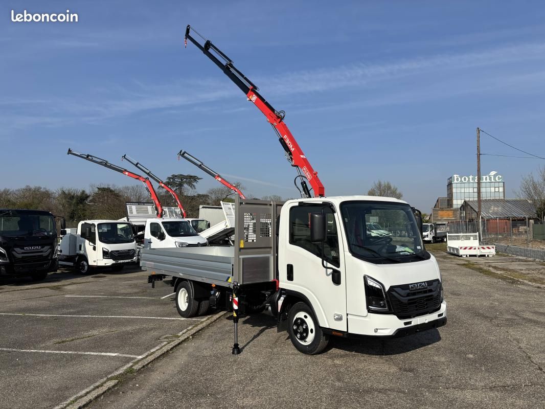 Isuzu M21 TT HEAVY PLATEAU+GRUE FASSI F30M.0.23 120 R.J (image 1)